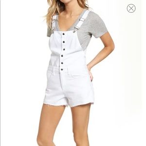 Rag and Bone Lou Overall Shorts S/M